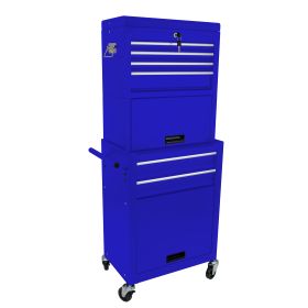 Metal Tool Storage Cabinets (Color: Blue)